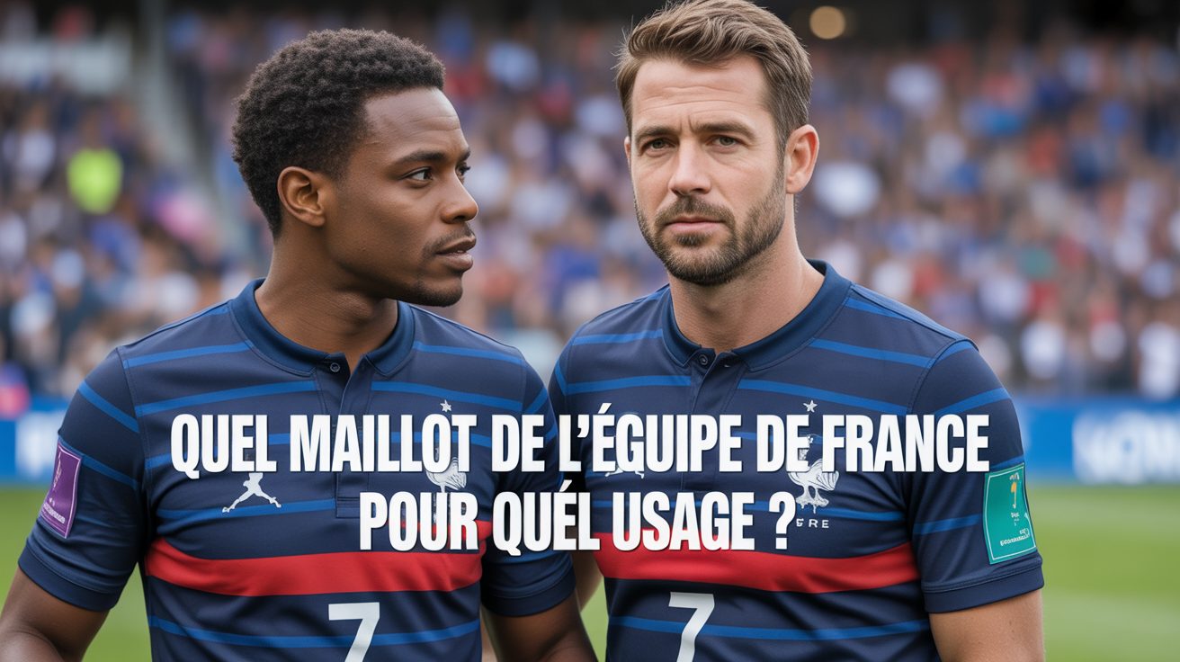 quel maillot de l equipe de france pour quel usage