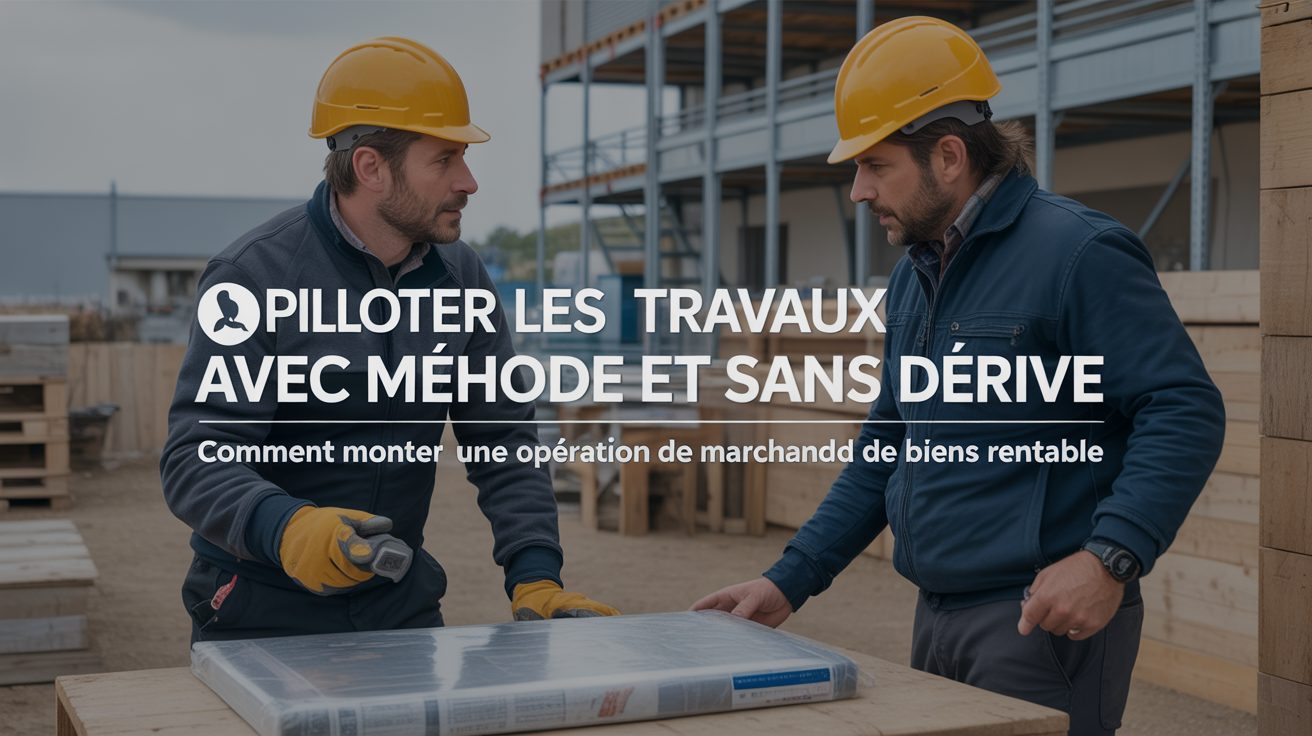 piloter les travaux avec methode et sans derive