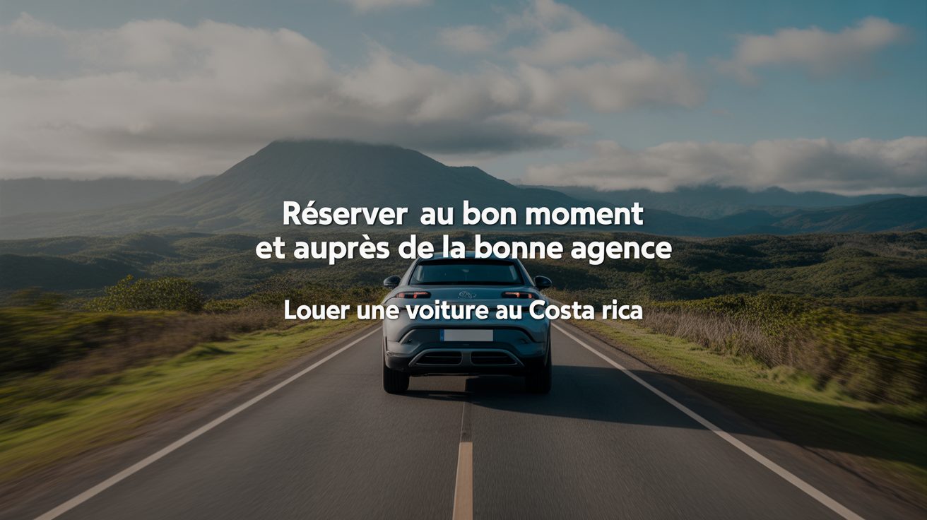 reserver au bon moment et aupres de la bonne agence
